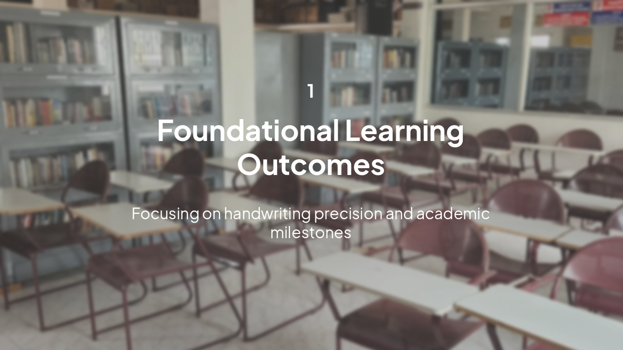 Slide 3 - Foundational Learning Outcomes