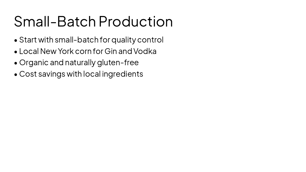 Slide 6 - Small-Batch Production