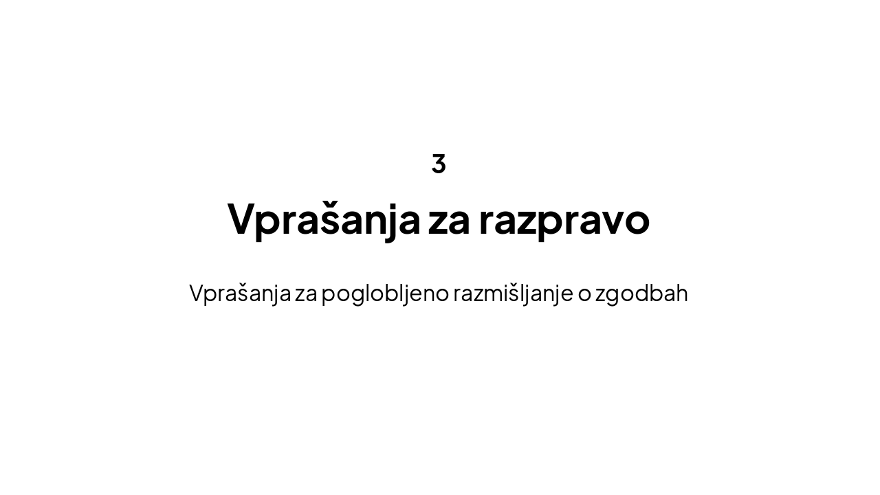 Slide 10 - Vprašanja za razpravo