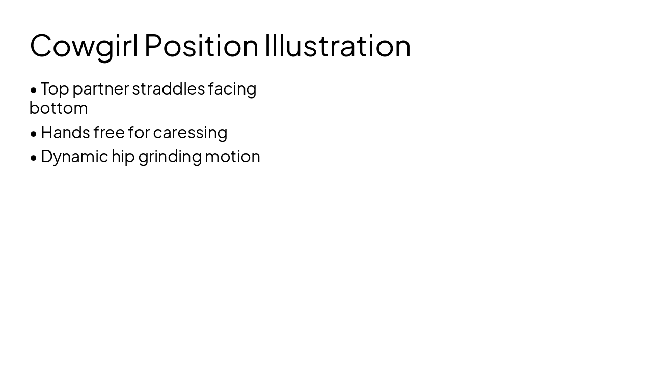 Slide 5 - Cowgirl Position Illustration