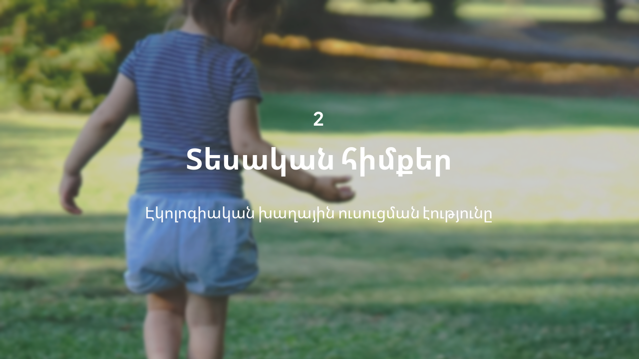 Slide 5 - Տեսական հիմքեր