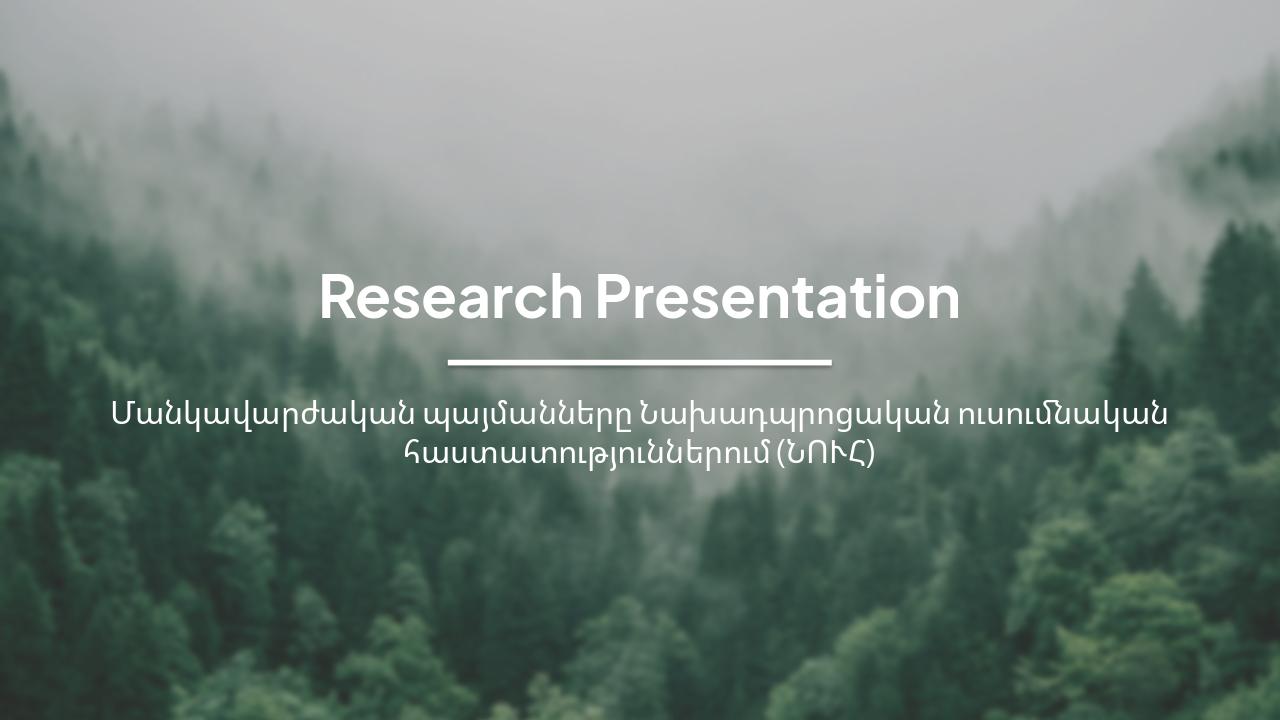 Slide 1 - Research Presentation