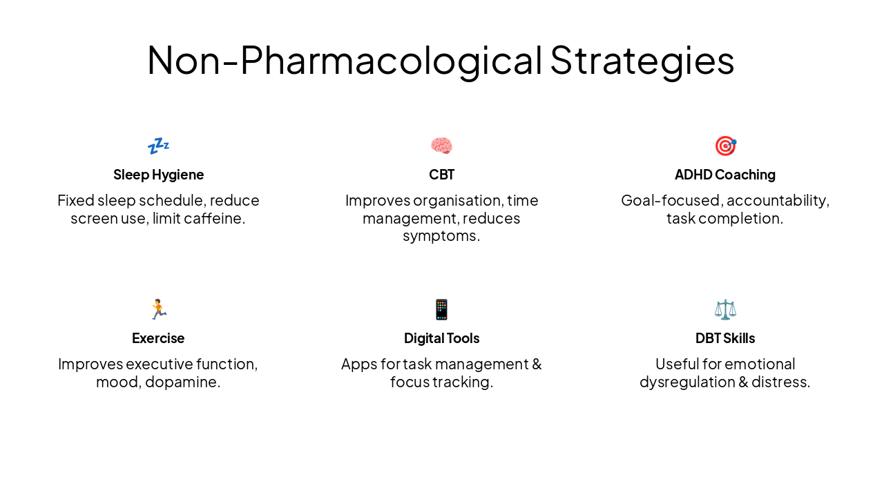 Slide 8 - Non-Pharmacological Strategies