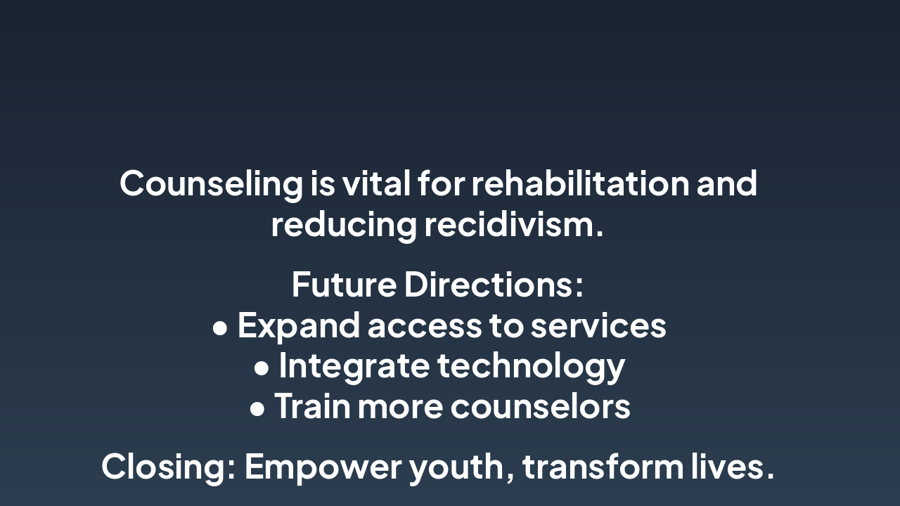 Slide 7 - Conclusion