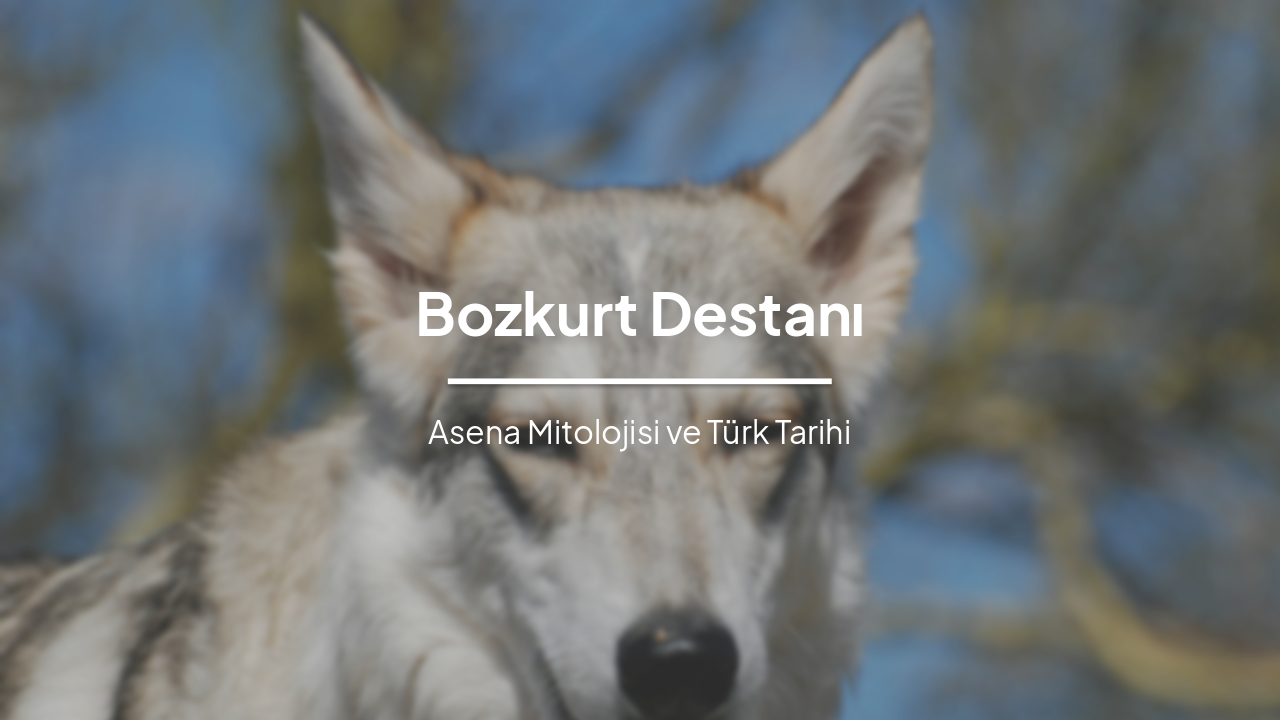 Slide 1 - Bozkurt Destanı