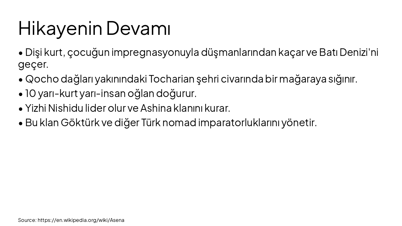 Slide 7 - Hikayenin Devamı