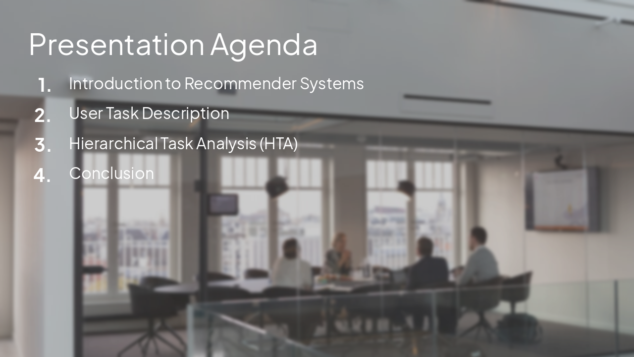 Slide 2 - Presentation Agenda