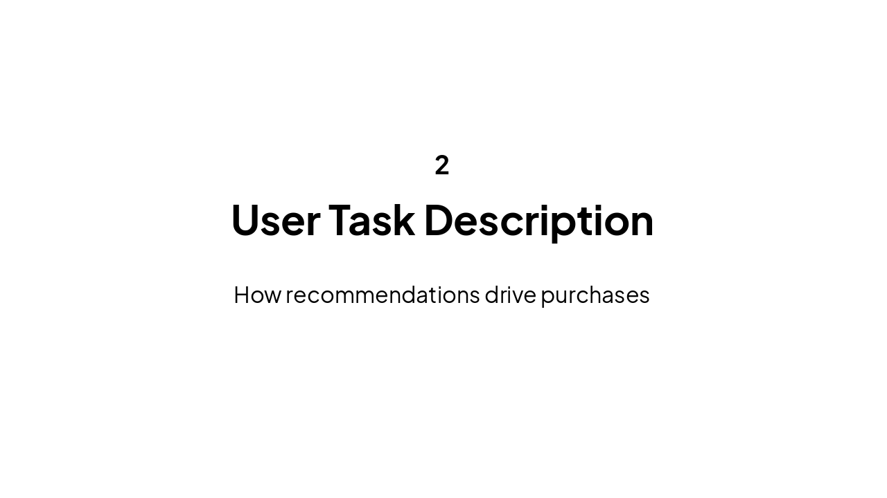Slide 7 - User Task Description