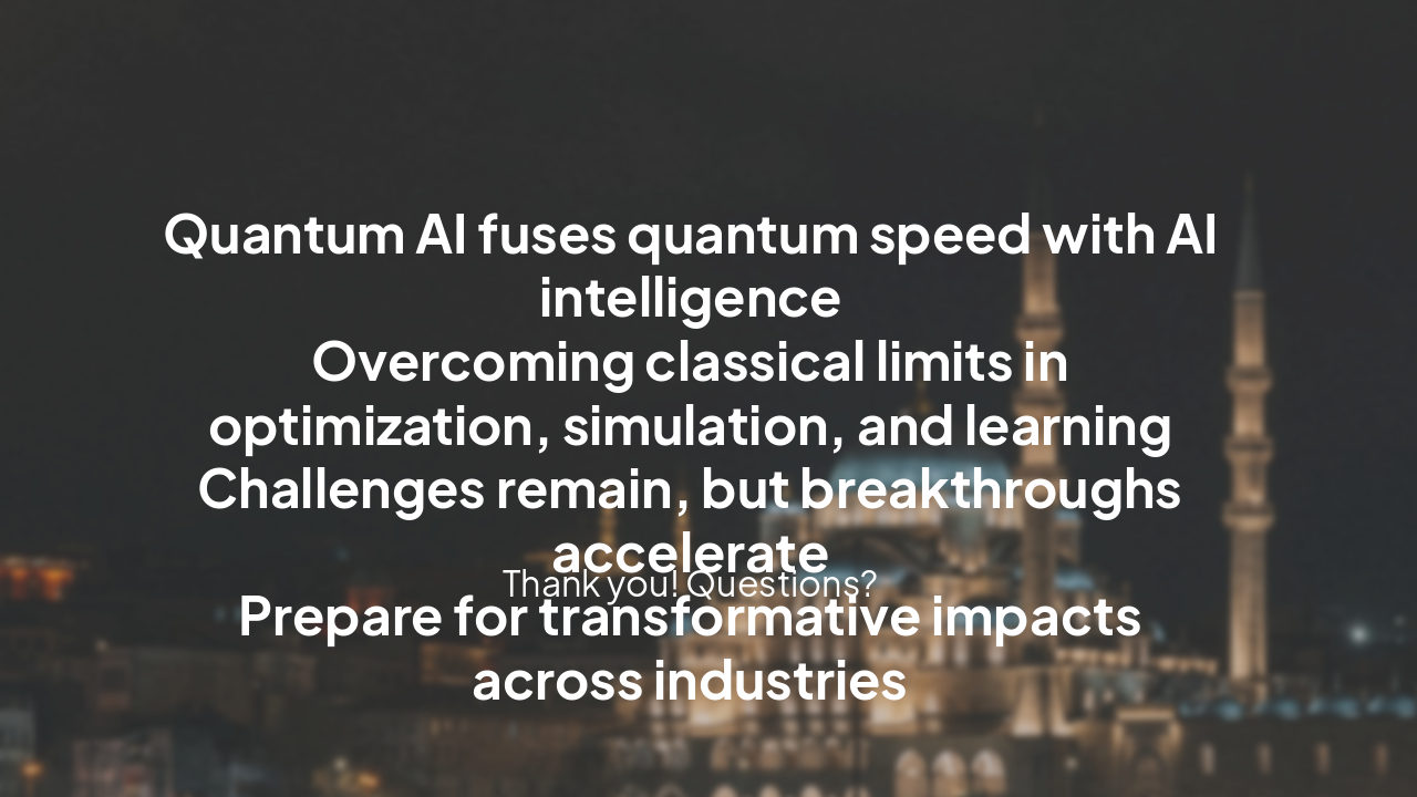Slide 15 - Key Takeaways