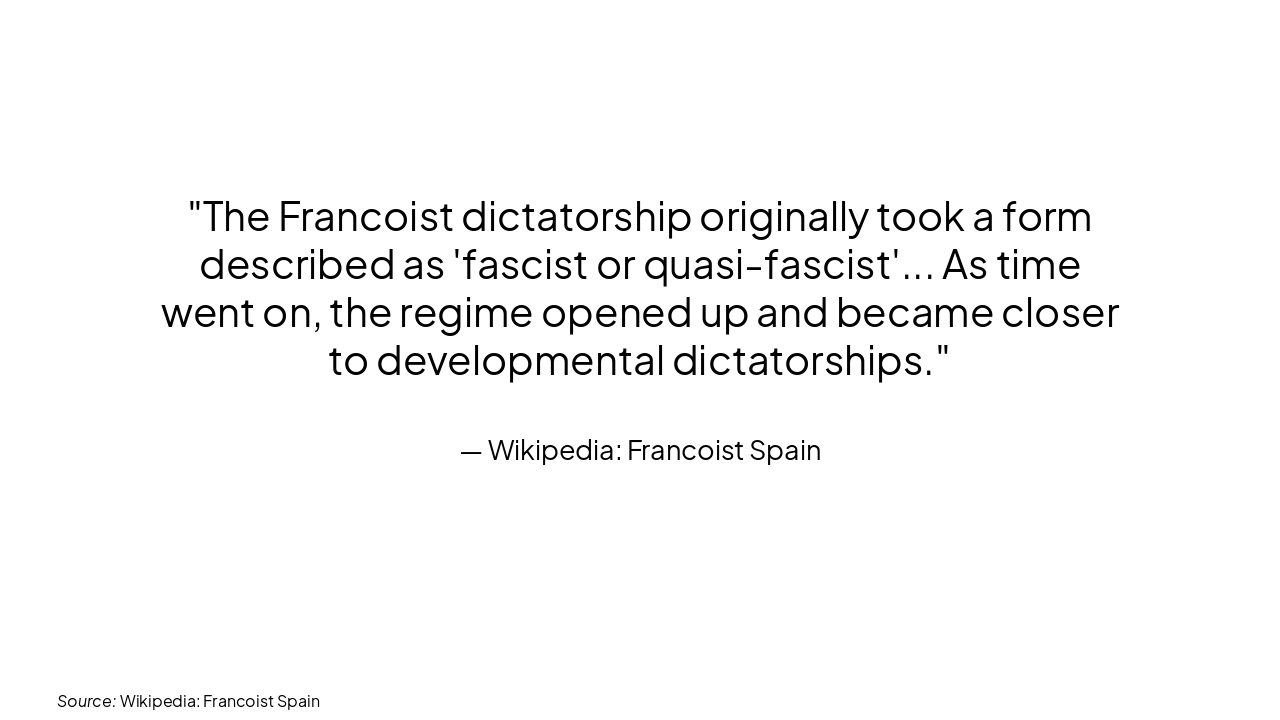 Slide 7 - Nature of the Regime