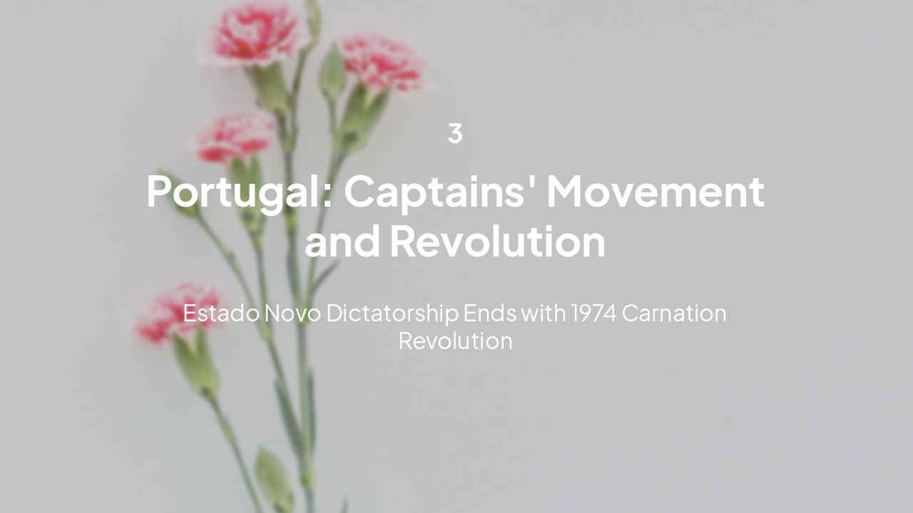 Slide 8 - Portugal: Path to Democracy