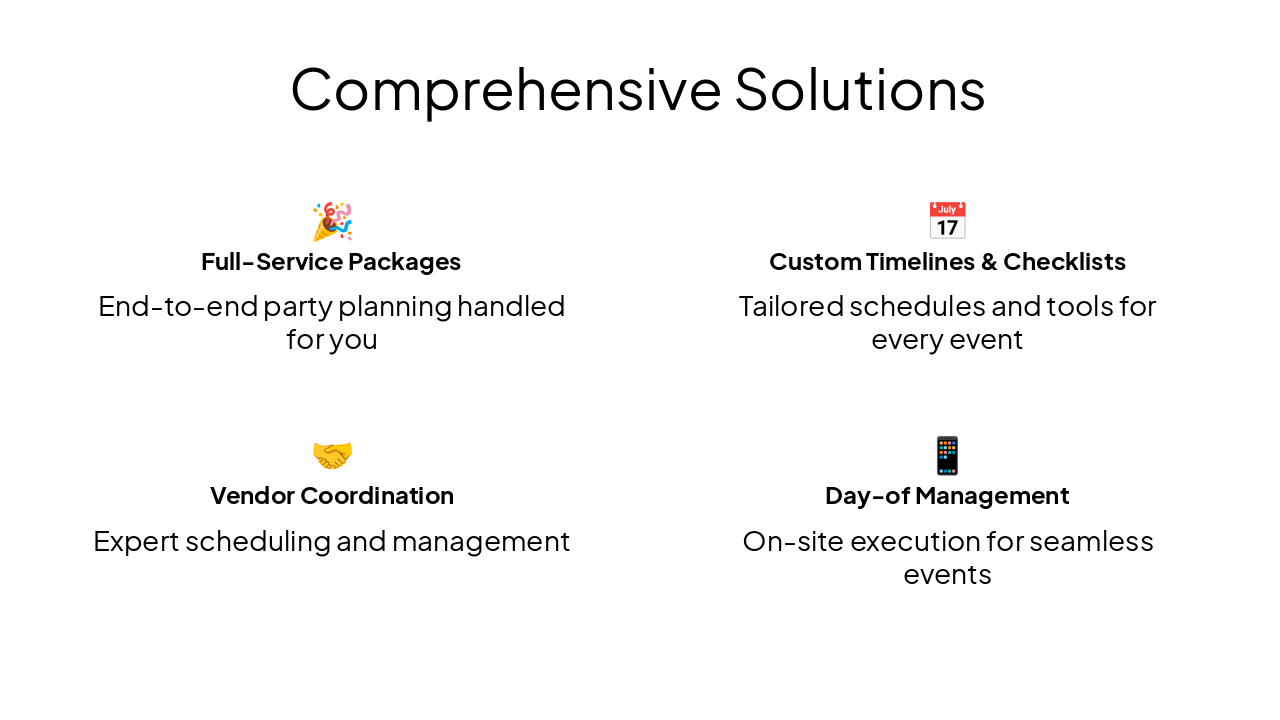 Slide 8 - Comprehensive Solutions
