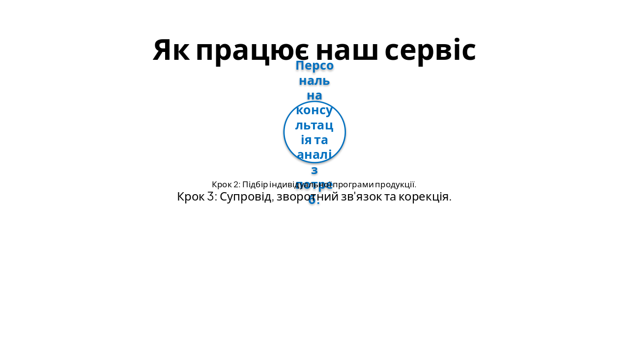 Slide 5 - Як працює наш сервіс