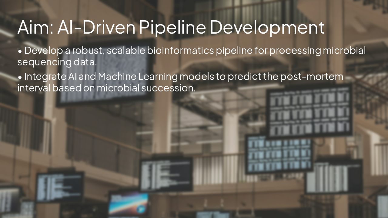 Slide 3 - Aim: AI-Driven Pipeline Development