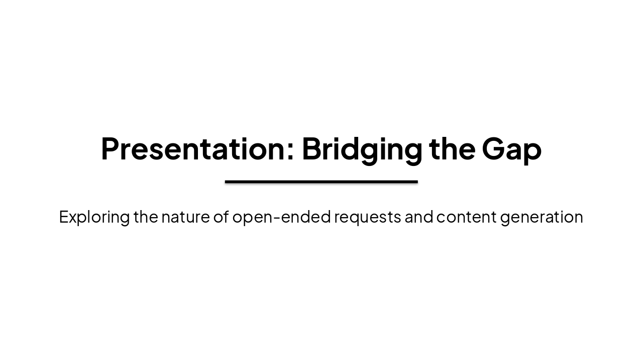 Bridging the Gap: Mastering AI Content Generation