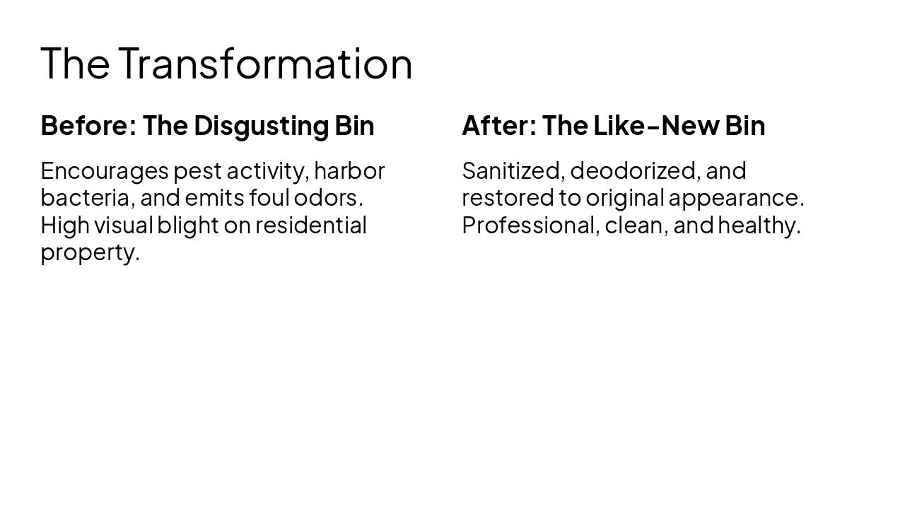 Slide 5 - The Transformation