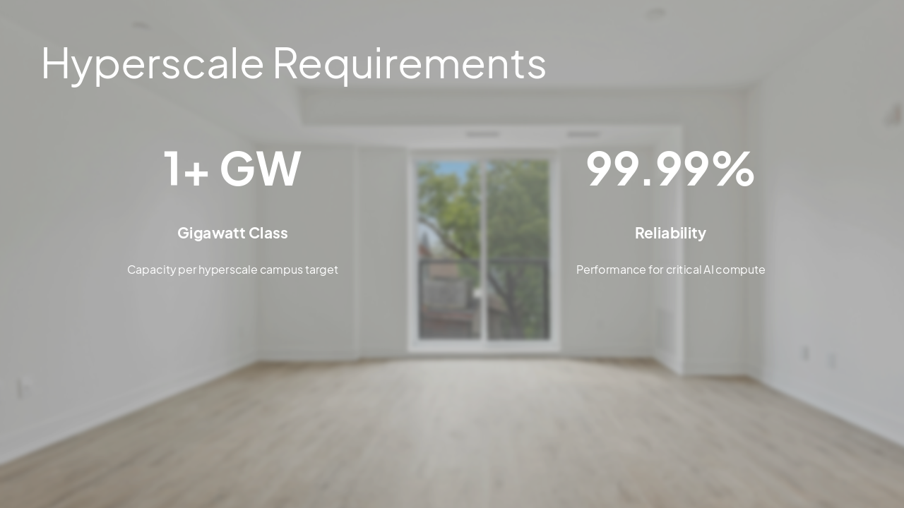 Slide 14 - Hyperscale Requirements