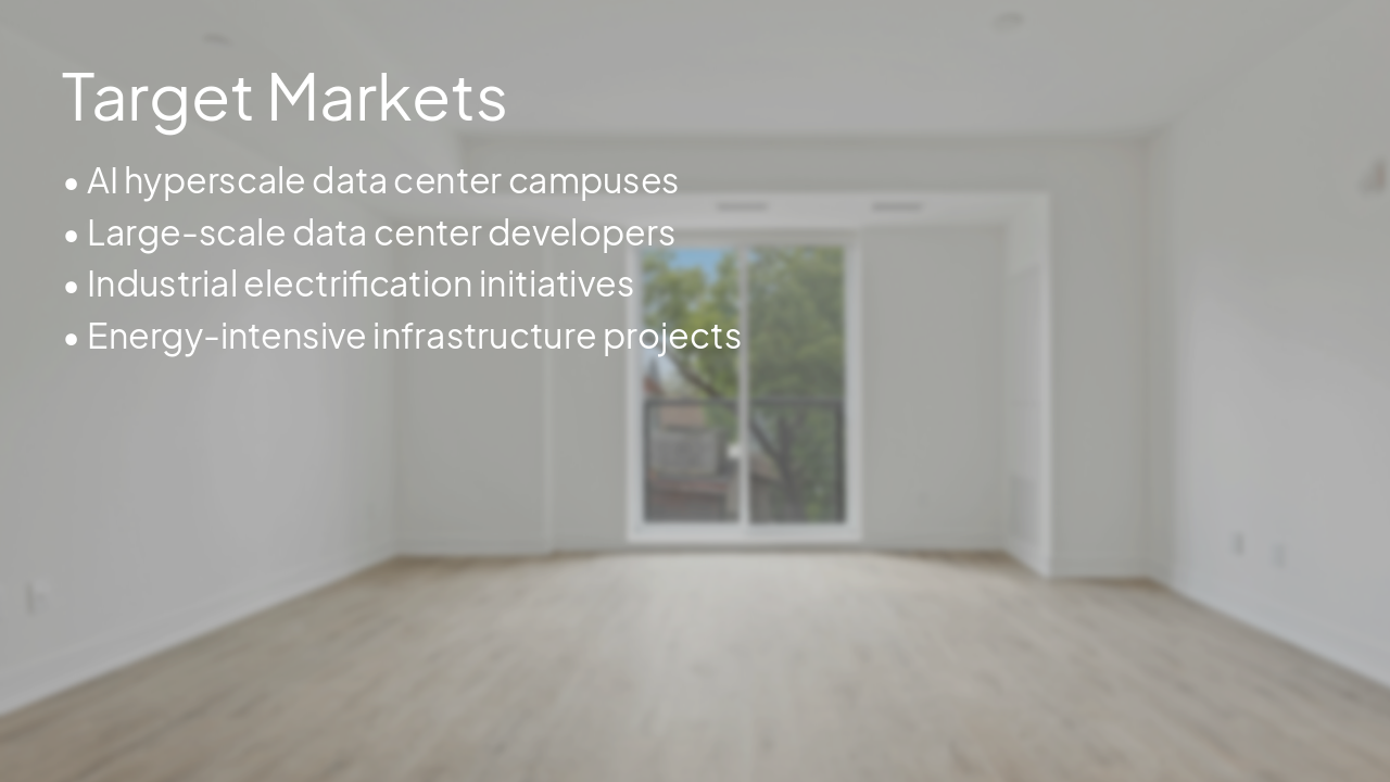 Slide 13 - Target Markets