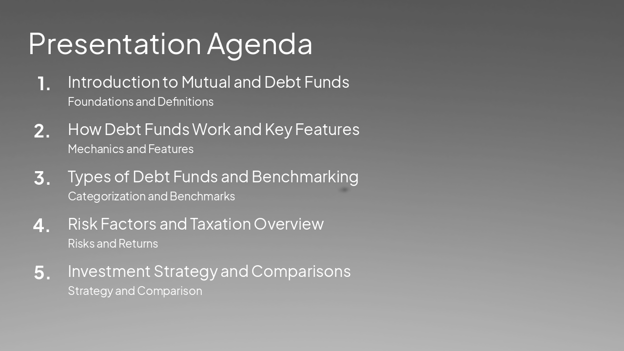 Slide 2 - Presentation Agenda