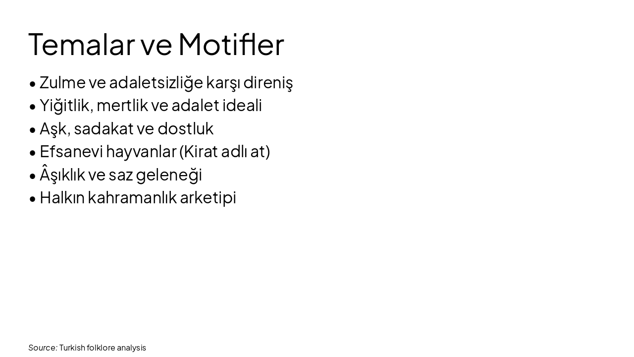 Slide 12 - Temalar ve Motifler