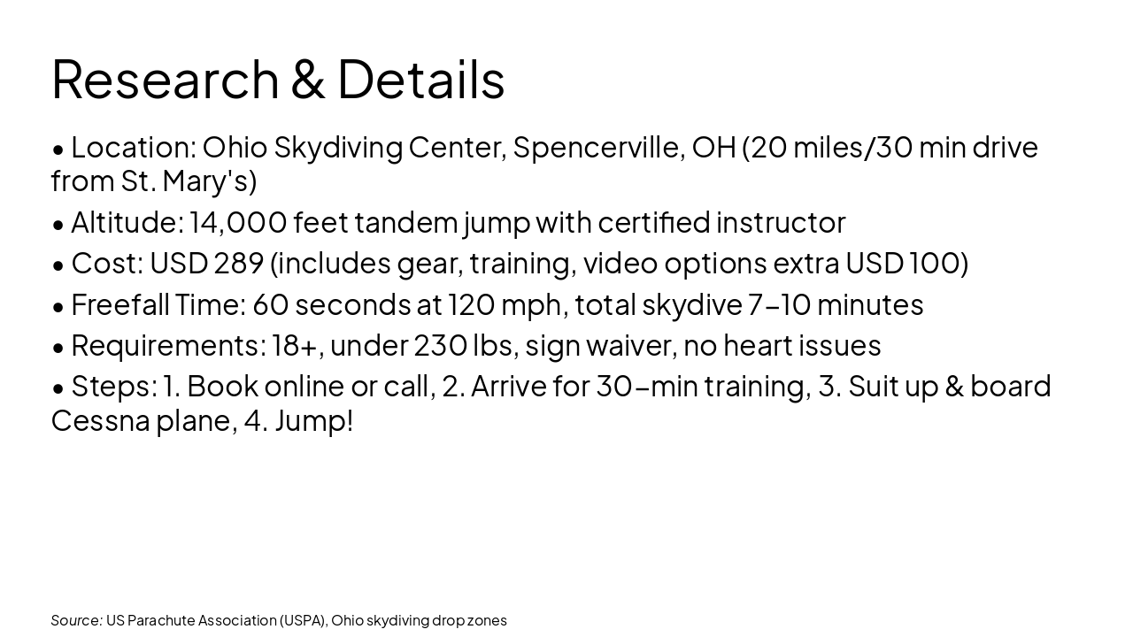 Slide 2 - Research & Details