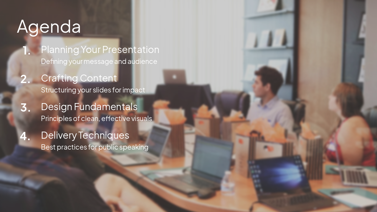 Slide 2 - Agenda