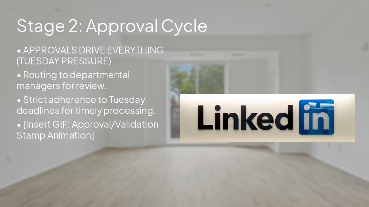 Slide 4 - Stage 2: Approval Cycle