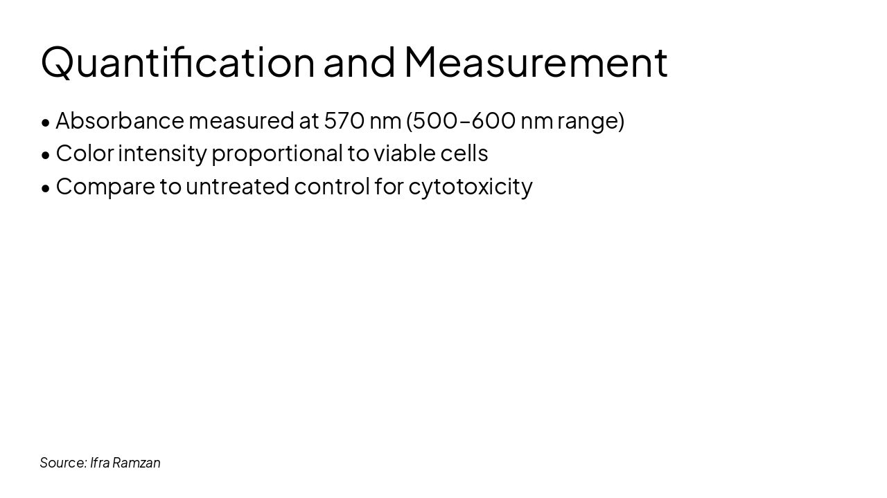 Slide 6 - Quantification and Measurement