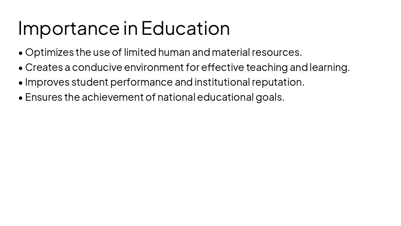 Slide 8 - Importance in Education