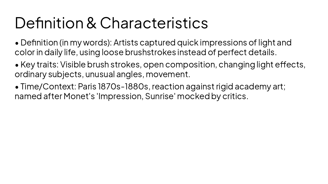 Slide 4 - Definition & Characteristics