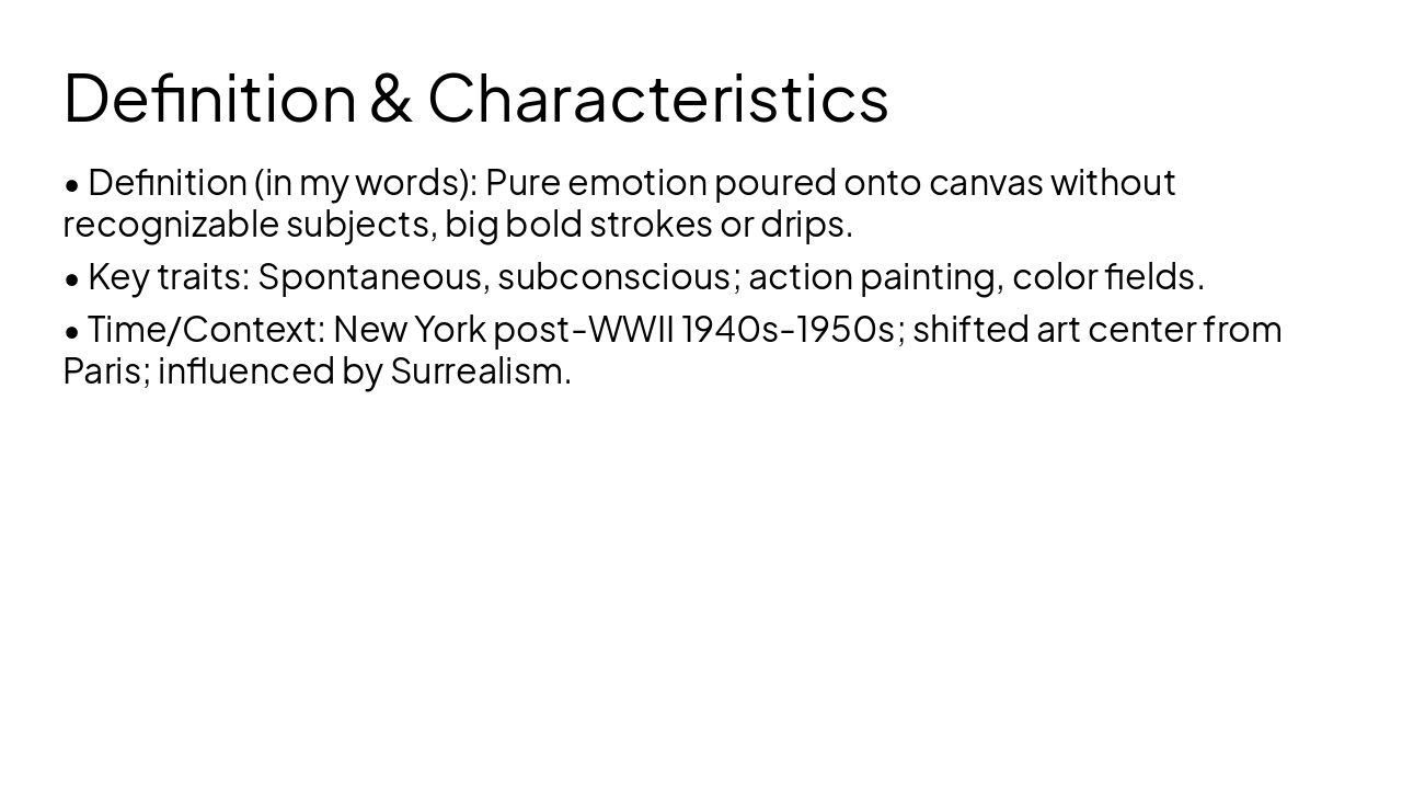 Slide 20 - Definition & Characteristics