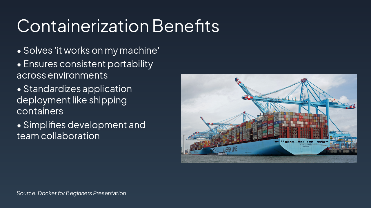 Slide 5 - Containerization Benefits