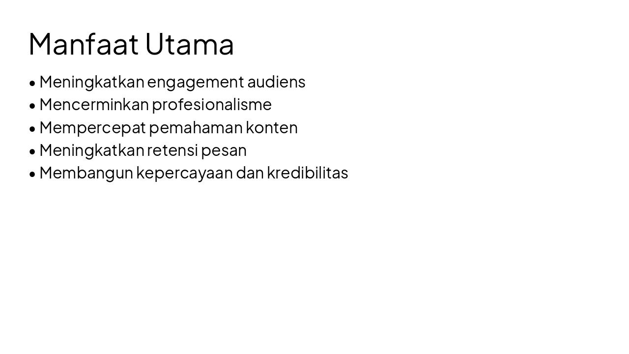 Slide 4 - Manfaat Utama
