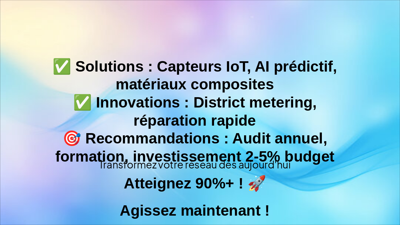 Slide 6 - Solutions et Recommandations
