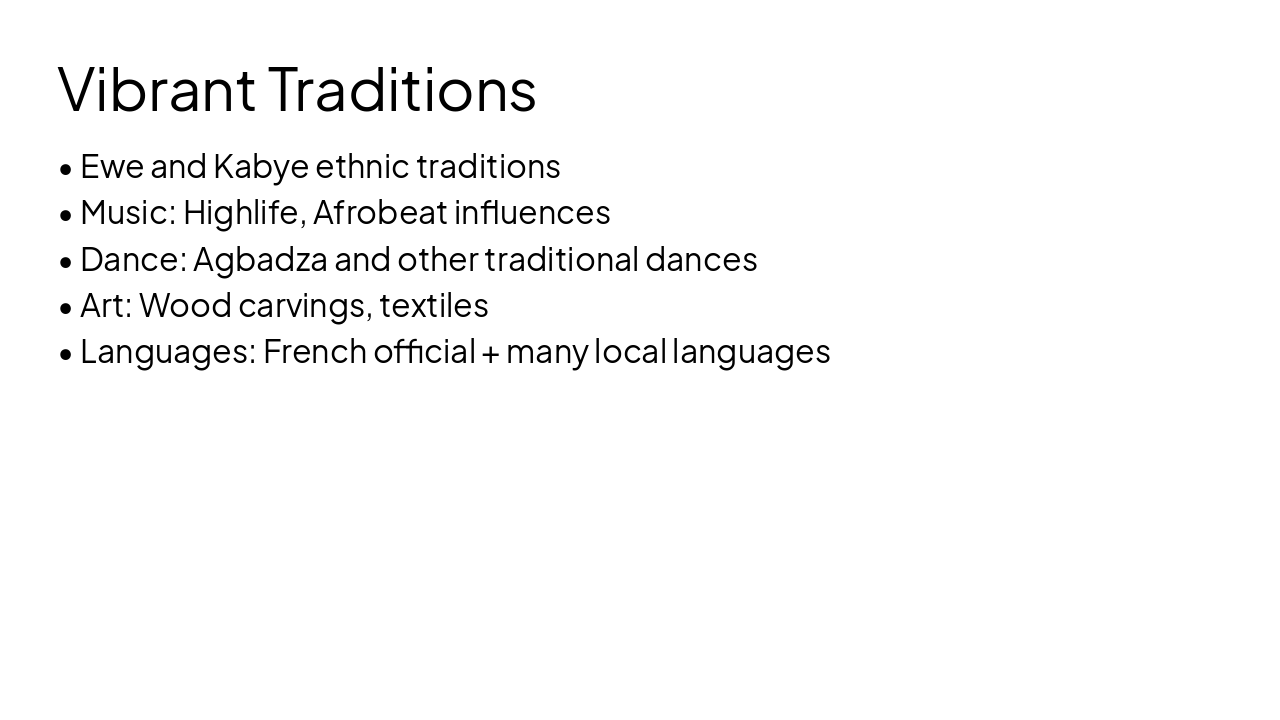 Slide 8 - Vibrant Traditions