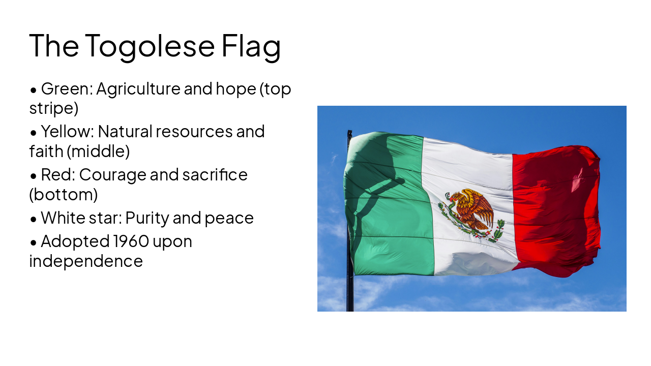 Slide 12 - The Mexican Flag