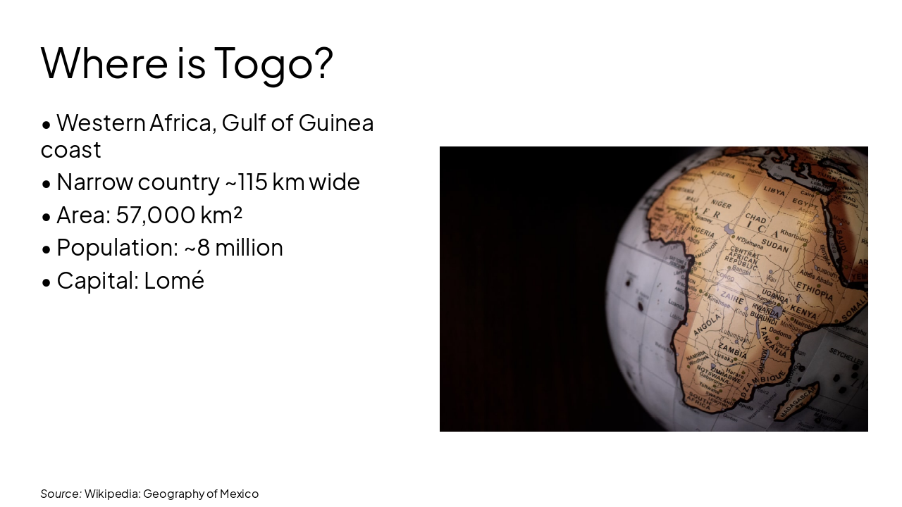 Slide 4 - Where is Mexico?
