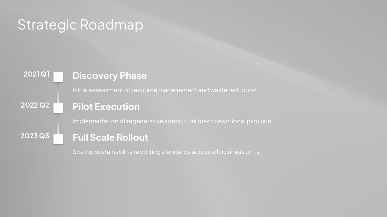 Slide 8 - Strategic Roadmap