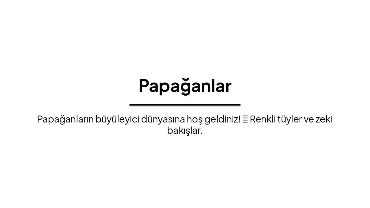 Parrots: Vibrant World of Colors & Smarts (38 chars)