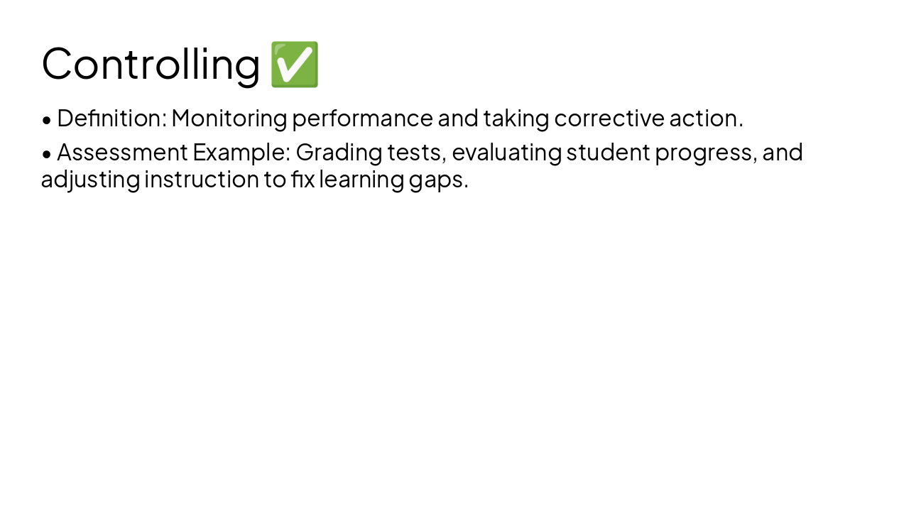 Slide 15 - Controlling β