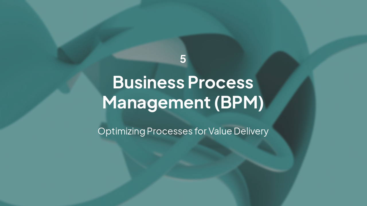 Slide 12 - Business Process Management