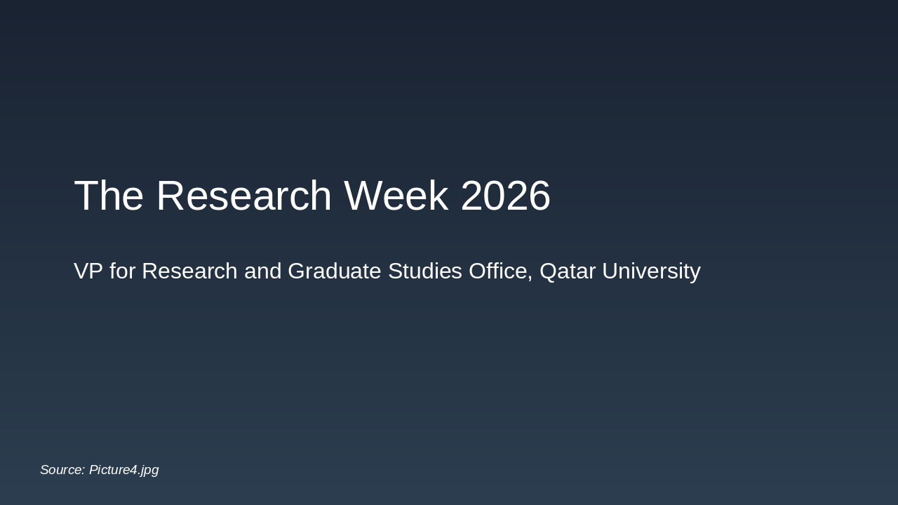 QU Research Week 2026 Overview