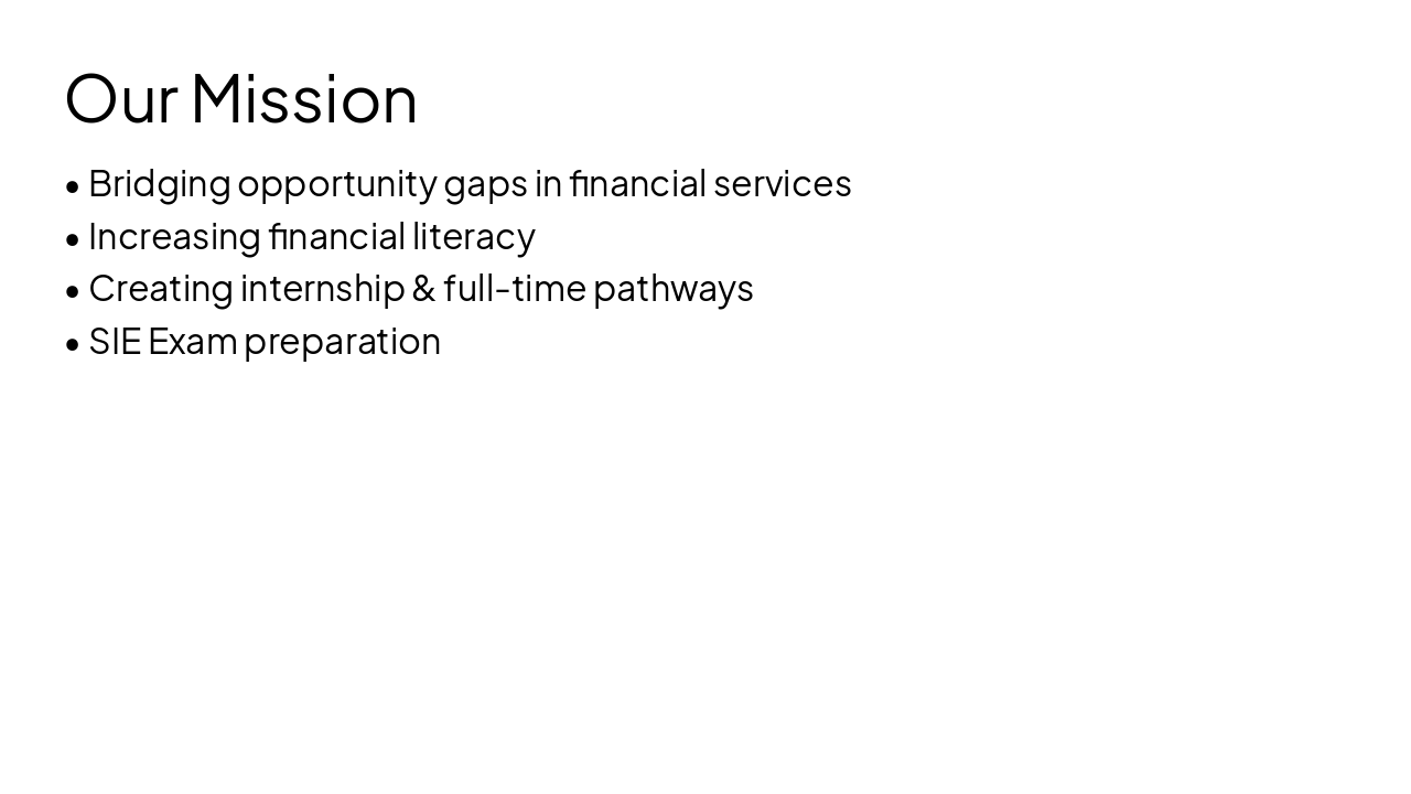 Slide 4 - Our Mission