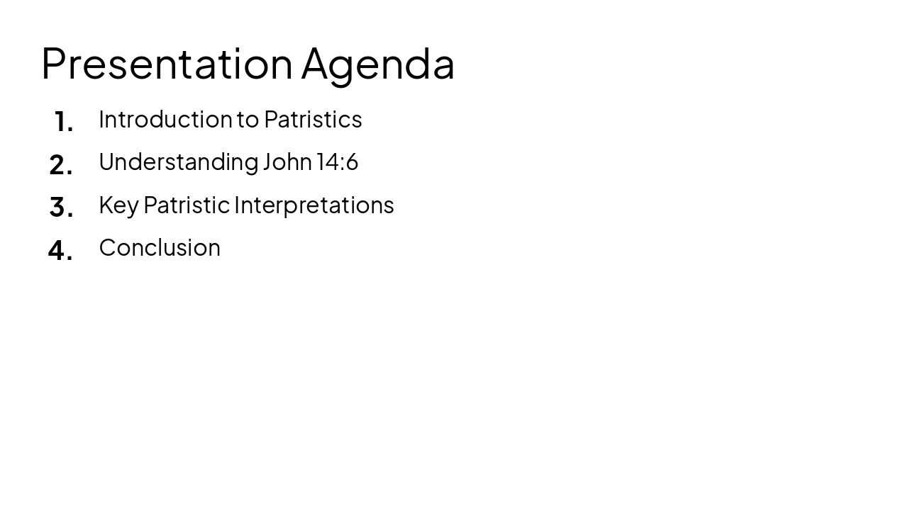 Slide 2 - Presentation Agenda