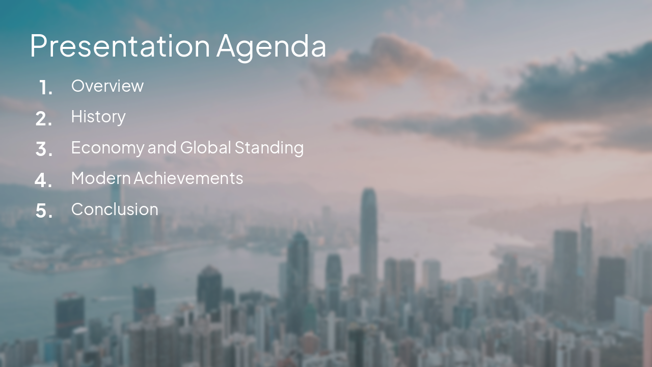 Slide 2 - Presentation Agenda