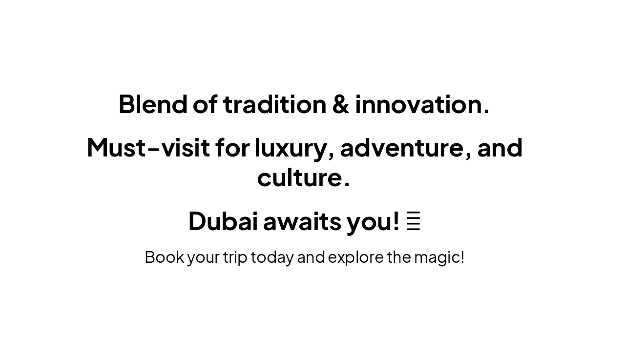 Slide 9 - Why Dubai?