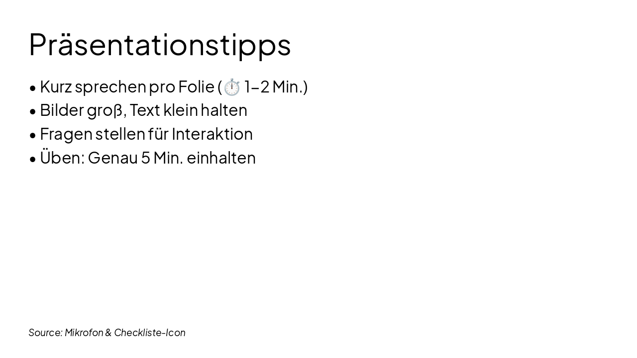 Slide 7 - Präsentationstipps
