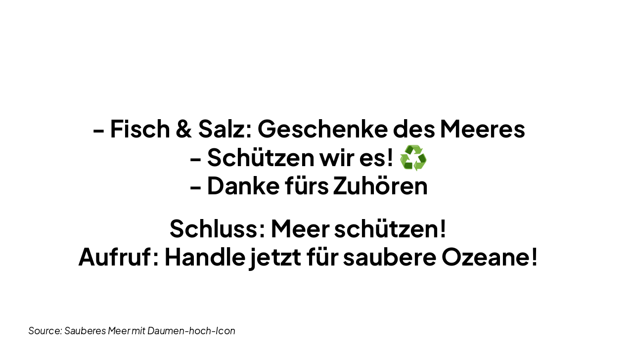 Slide 6 - Mein Fazit