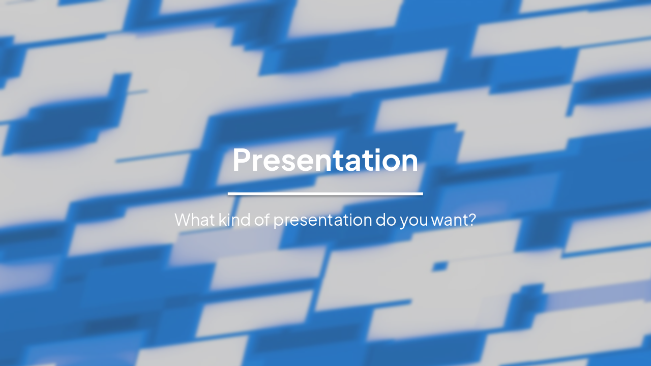 Presentation Starter