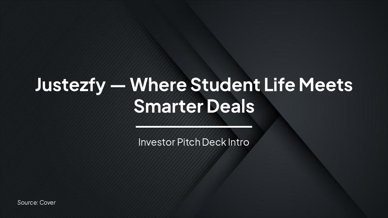 Justezfy: Student Life Meets Smarter Deals